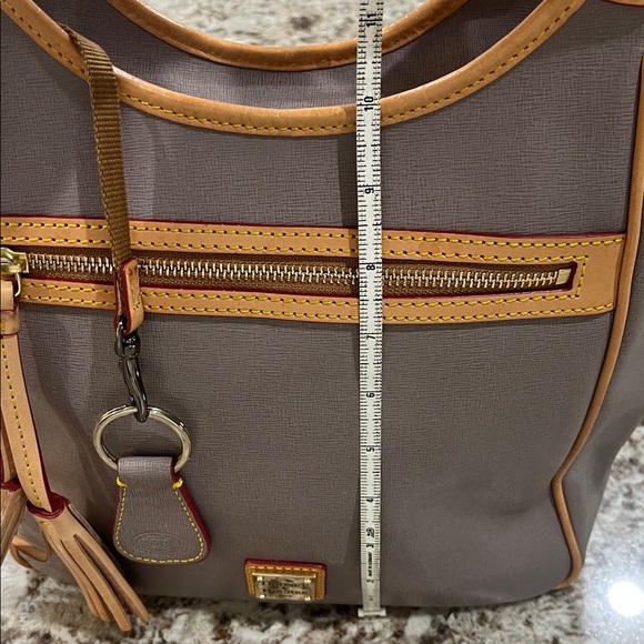 Dooney & Bourke Gray and Tan Shoulder Bag - Picture 16 of 16